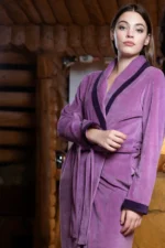 moteriškas chalatas